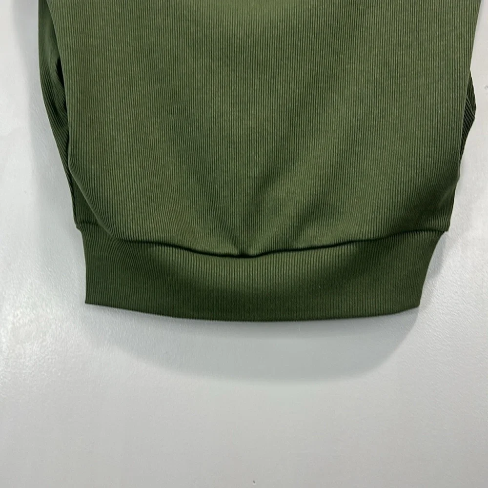 The Drop Lucy Whims Green Crop Top Sleeveless Top - Picture 3 of 7